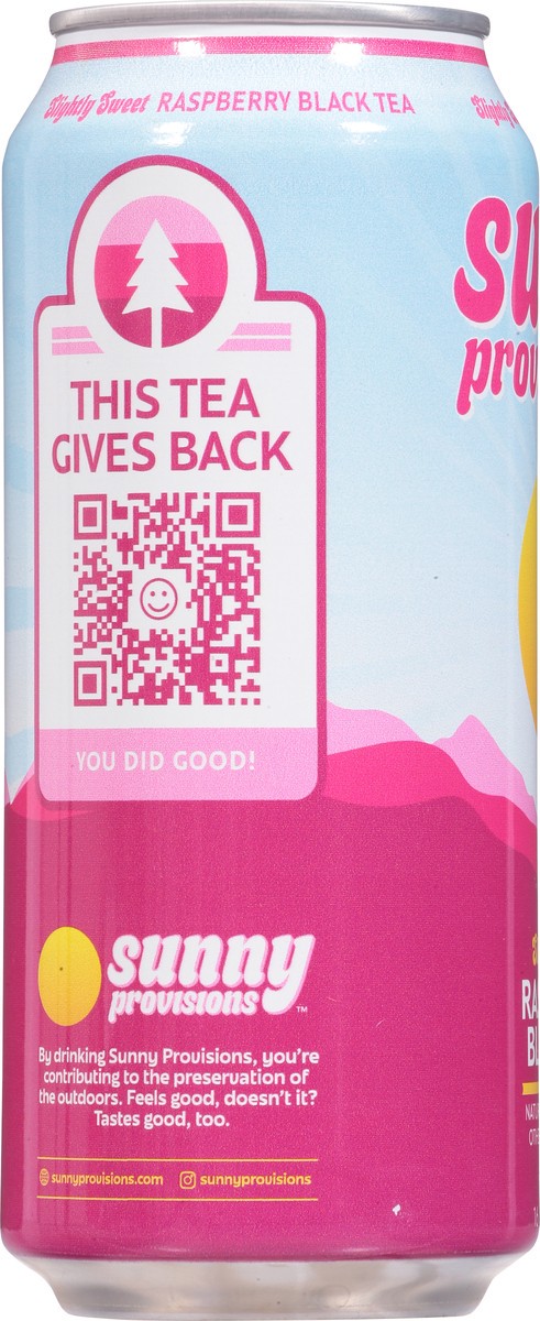 slide 4 of 13, Sunny Provisions Slightly Sweet Raspberry Black Tea - 16 fl oz, 16 fl oz