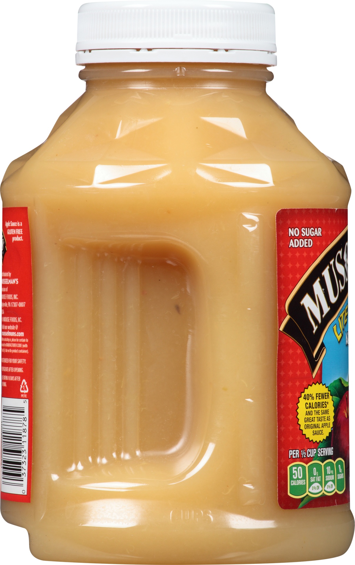 slide 2 of 6, Musselman's Lite Original No Sugar Added Applesauce, 46 oz