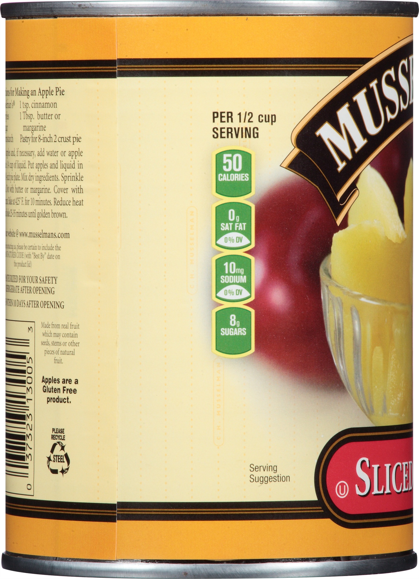 slide 2 of 6, Musselman's Musselmann's Sliced Apples, 20 oz