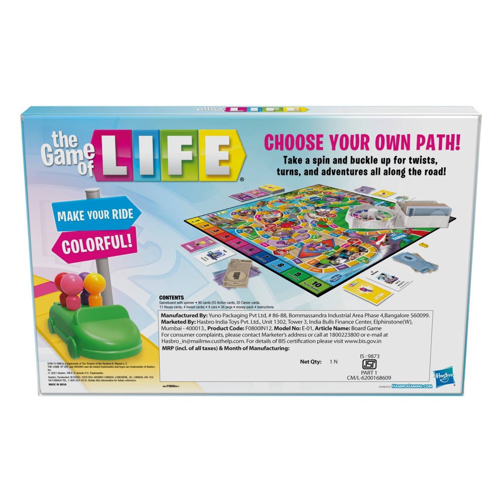slide 2 of 12, Hasbro The Game Of Life, 1 ct
