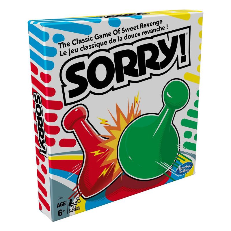 slide 3 of 6, Hasbro Gaming Classic Sorry! Board Game, 1 ct