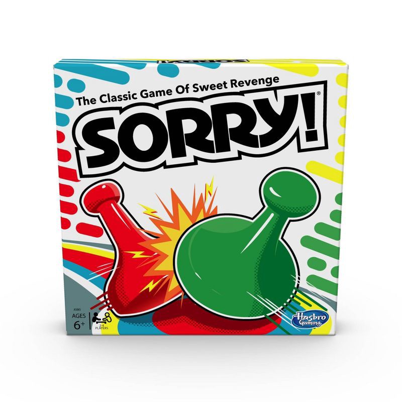 slide 1 of 6, Hasbro Gaming Classic Sorry! Board Game, 1 ct