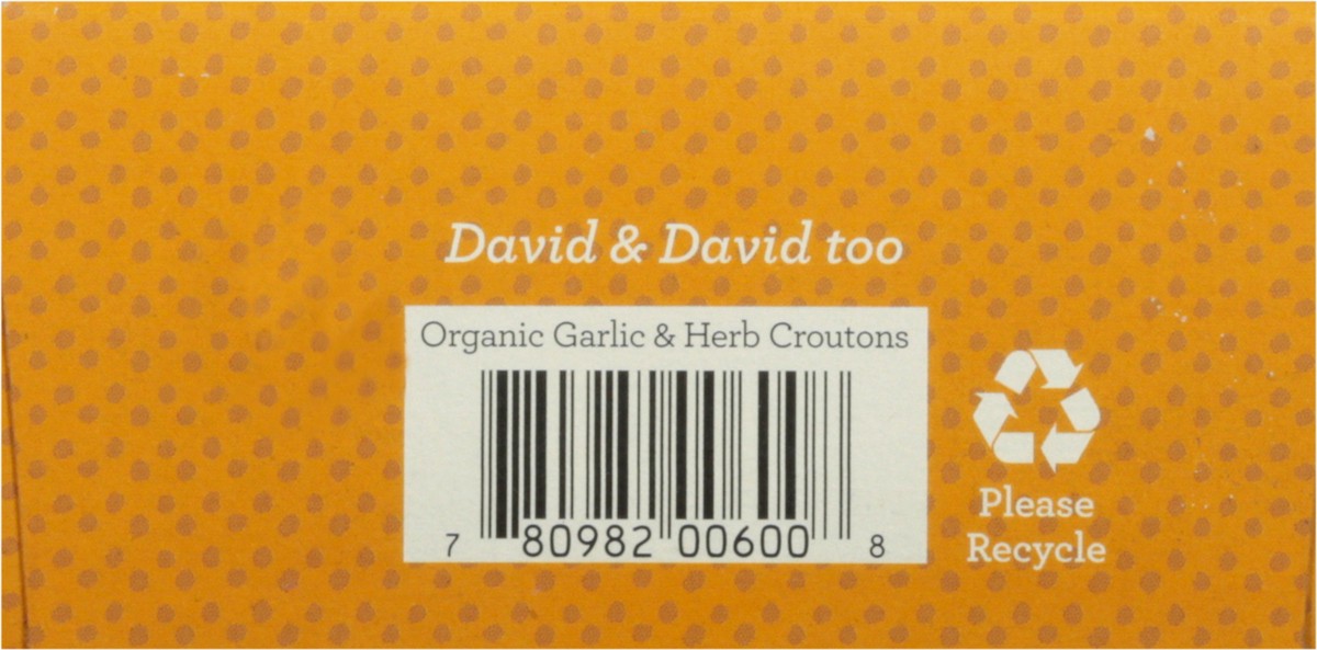 slide 11 of 14, Olivia's Organic Garlic & Herb Croutons 4.5 oz, 4.5 oz