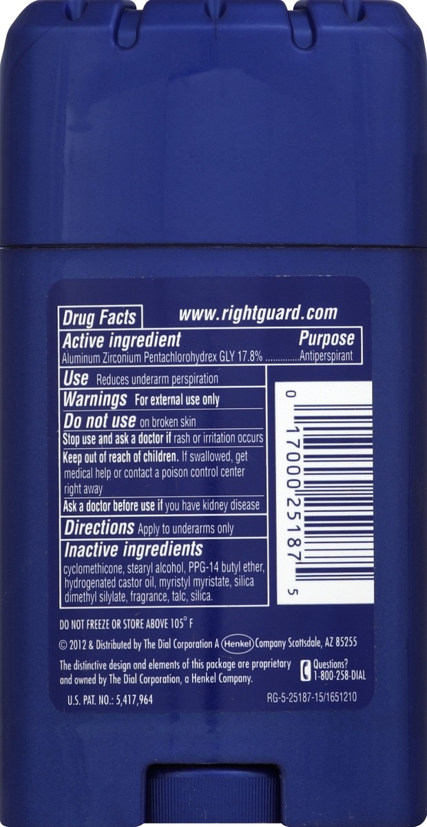 slide 2 of 3, Right Guard Antiperspirant & Deodorant 1.8 oz, 1.8 oz