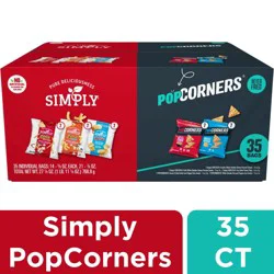 Simply and PopCorners Puffed & Popped Chips Variety Pack