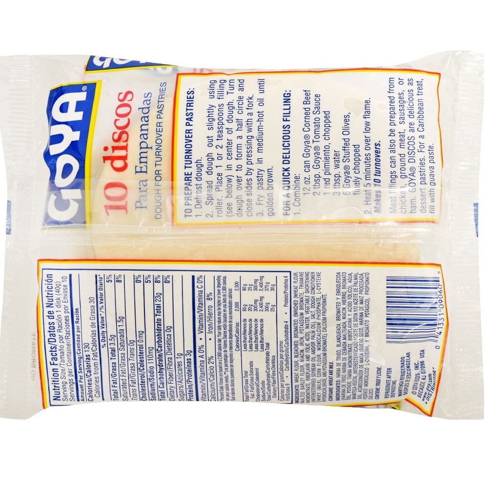 Goya Frozen Disco Dough 14oz 14 oz Shipt