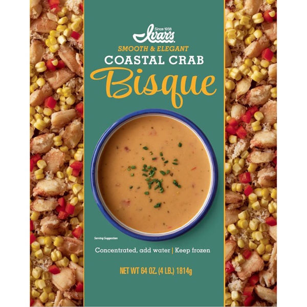 slide 1 of 1, Ivar's Premium Crab Bisque With Sweet Corn, 64 oz