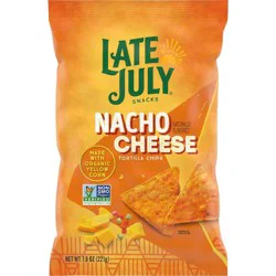 Late July Snacks Nacho Cheese Tortilla Chips