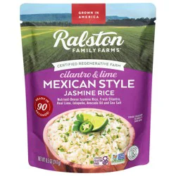 Ralston Family Farms Mexican Style Cilantro & Lime Jasmine Rice 8.5 oz