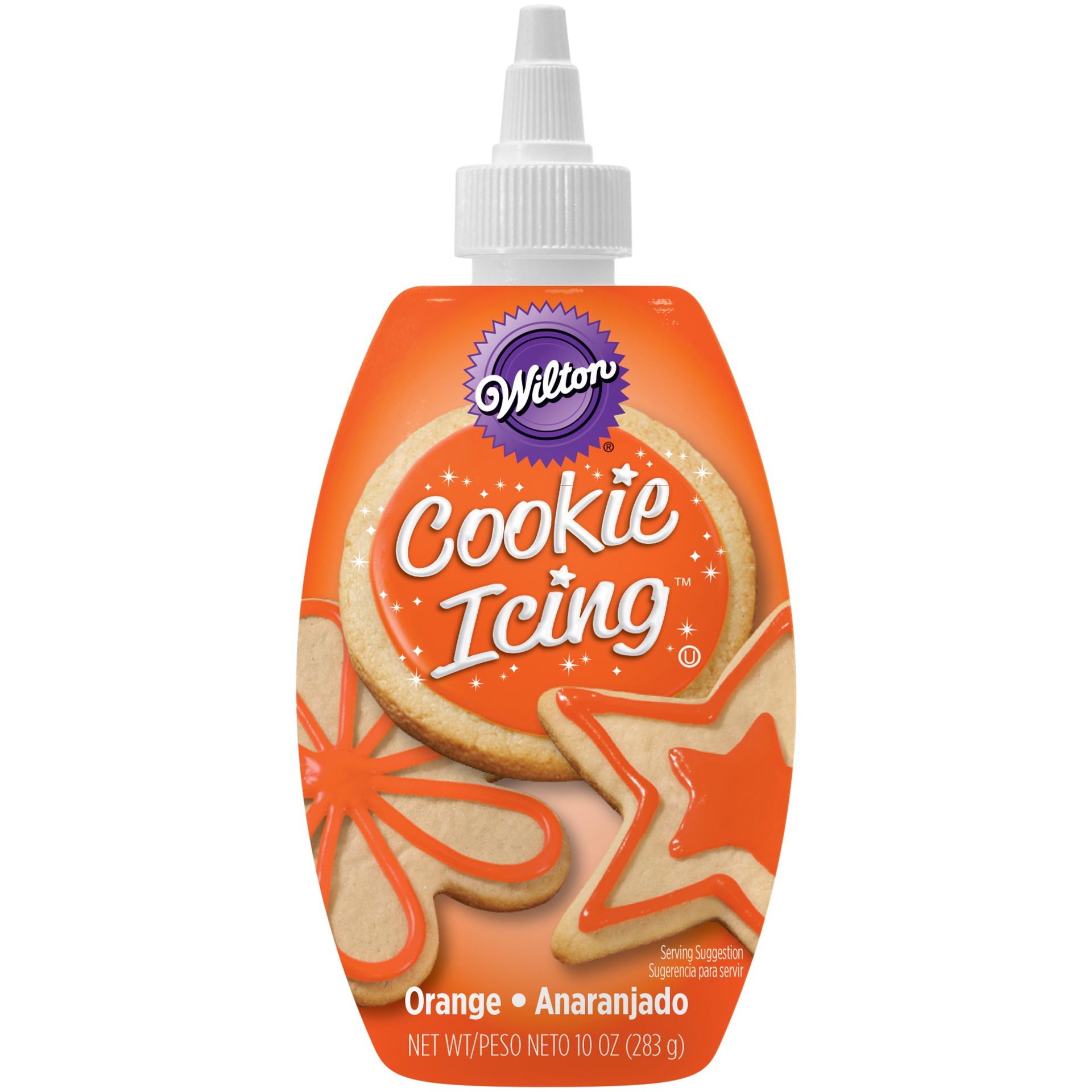 slide 1 of 2, Wilton Orange Cookie Icing, 9 oz