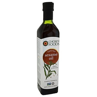 slide 1 of 1, Chosen Foods Toasted Sesame Oil, 500 ml