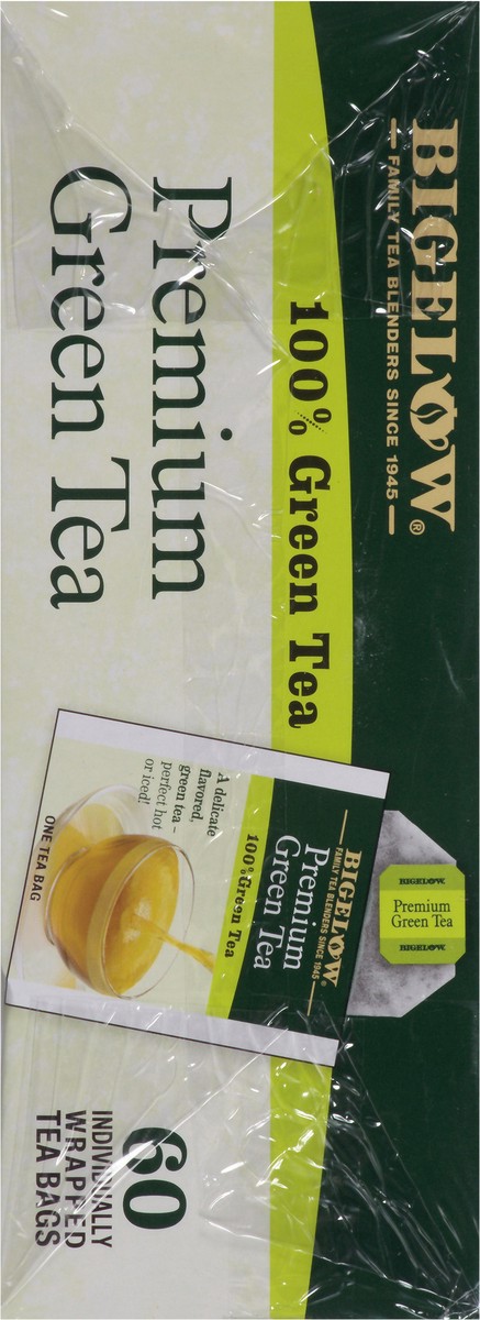 slide 8 of 9, Bigelow Premium Green Tea Bags 60 ct Box, 60 ct