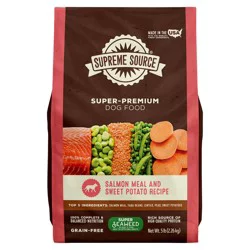 Supreme Source Grain-Free Super-Premium Salmon Meal and Sweet Potato Recipe Dog Food 5 lb