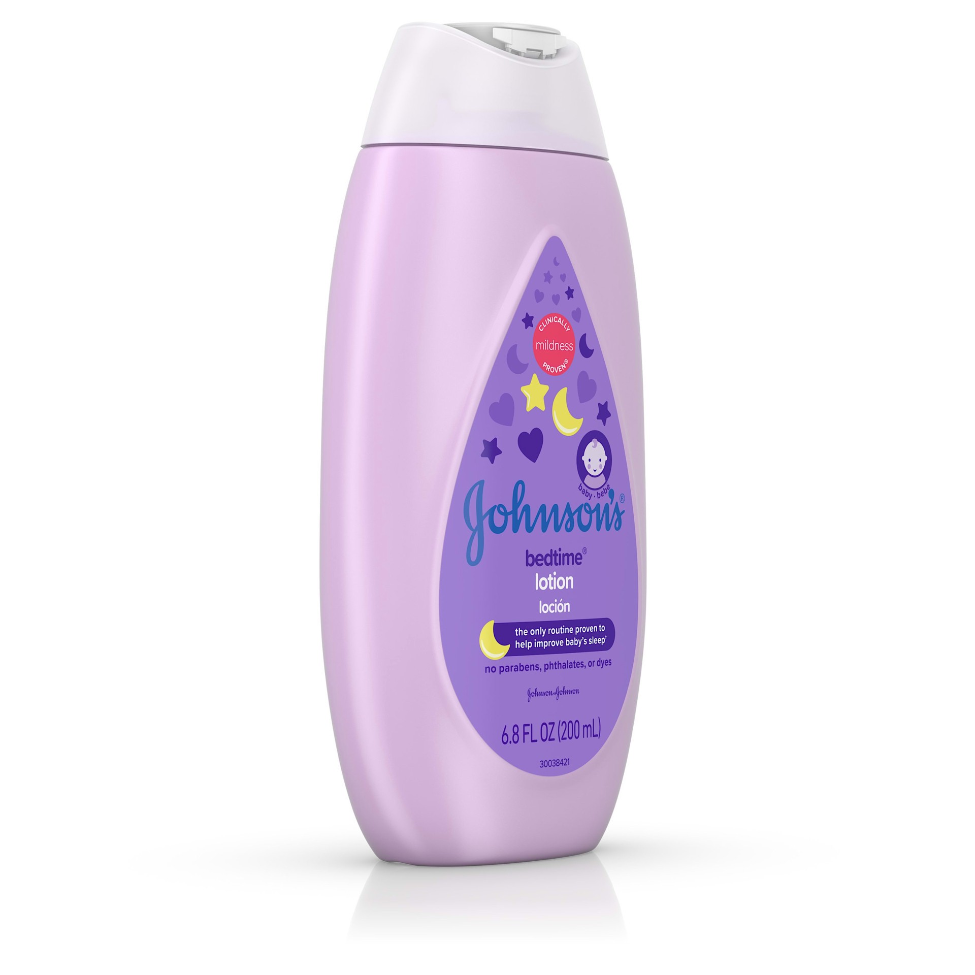 slide 2 of 5, Johnson's Bedtime Lotion 6.8 Fl. Oz (200mL), 6.80 fl oz