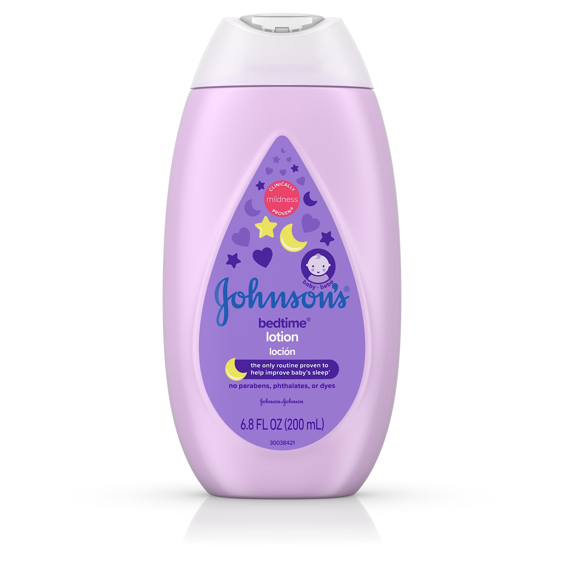 slide 1 of 5, Johnson's Bedtime Lotion 6.8 Fl. Oz (200mL), 6.80 fl oz