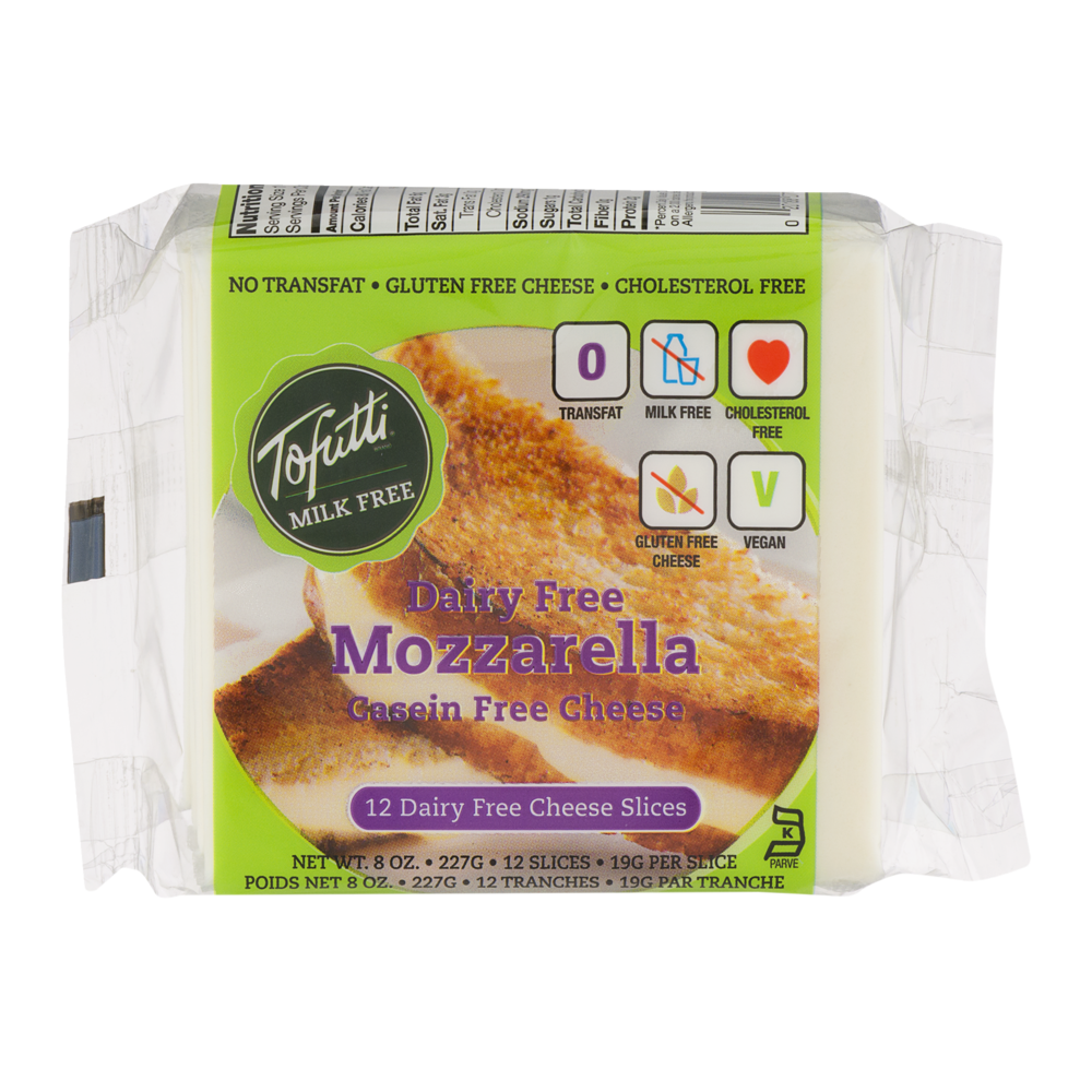 slide 1 of 1, Tofutti Non-Dairy Soy MOzzarella Slices - 8 Oz, 8 oz