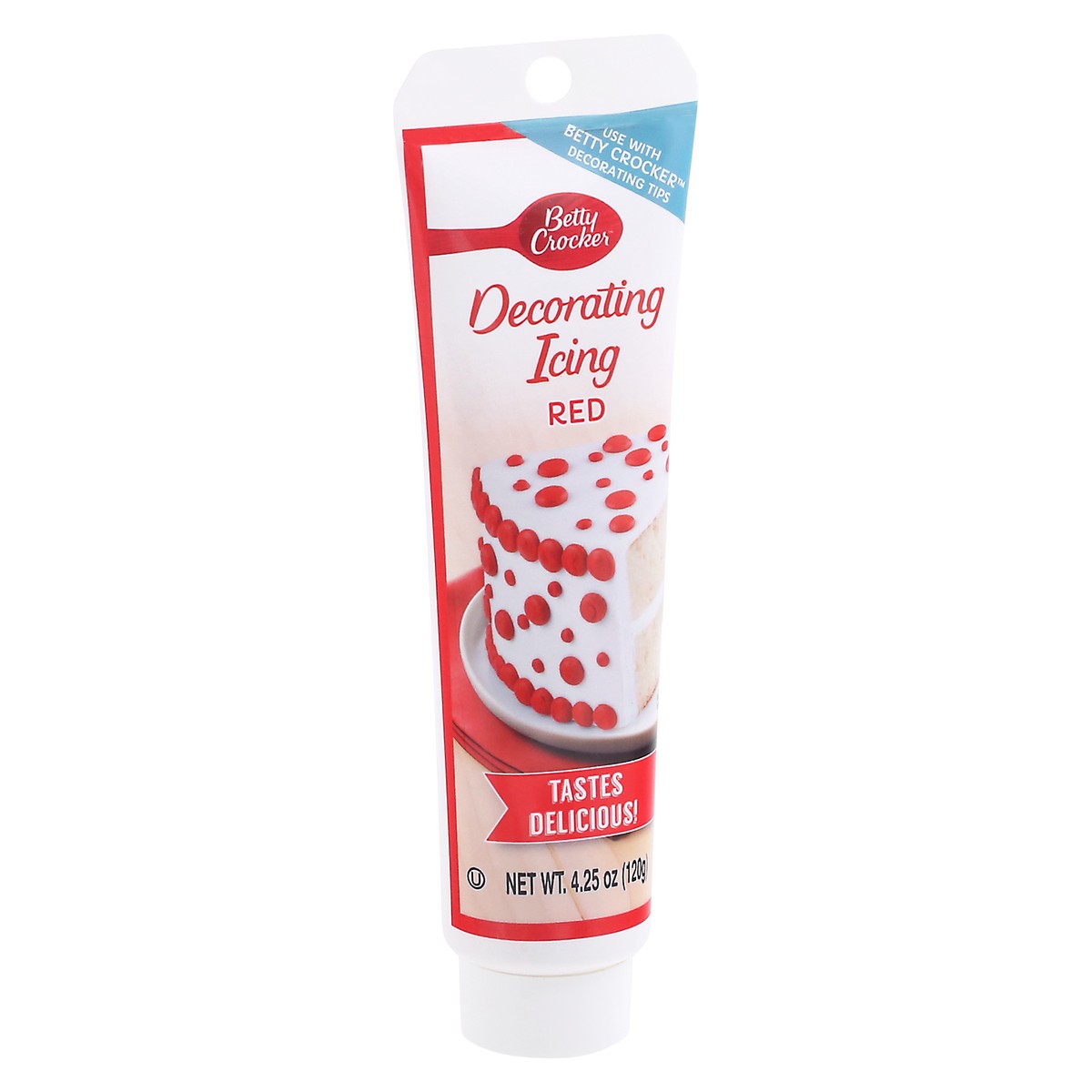 slide 5 of 12, Betty Crocker Red Decorating Icing 4.25 oz, 4.25 oz