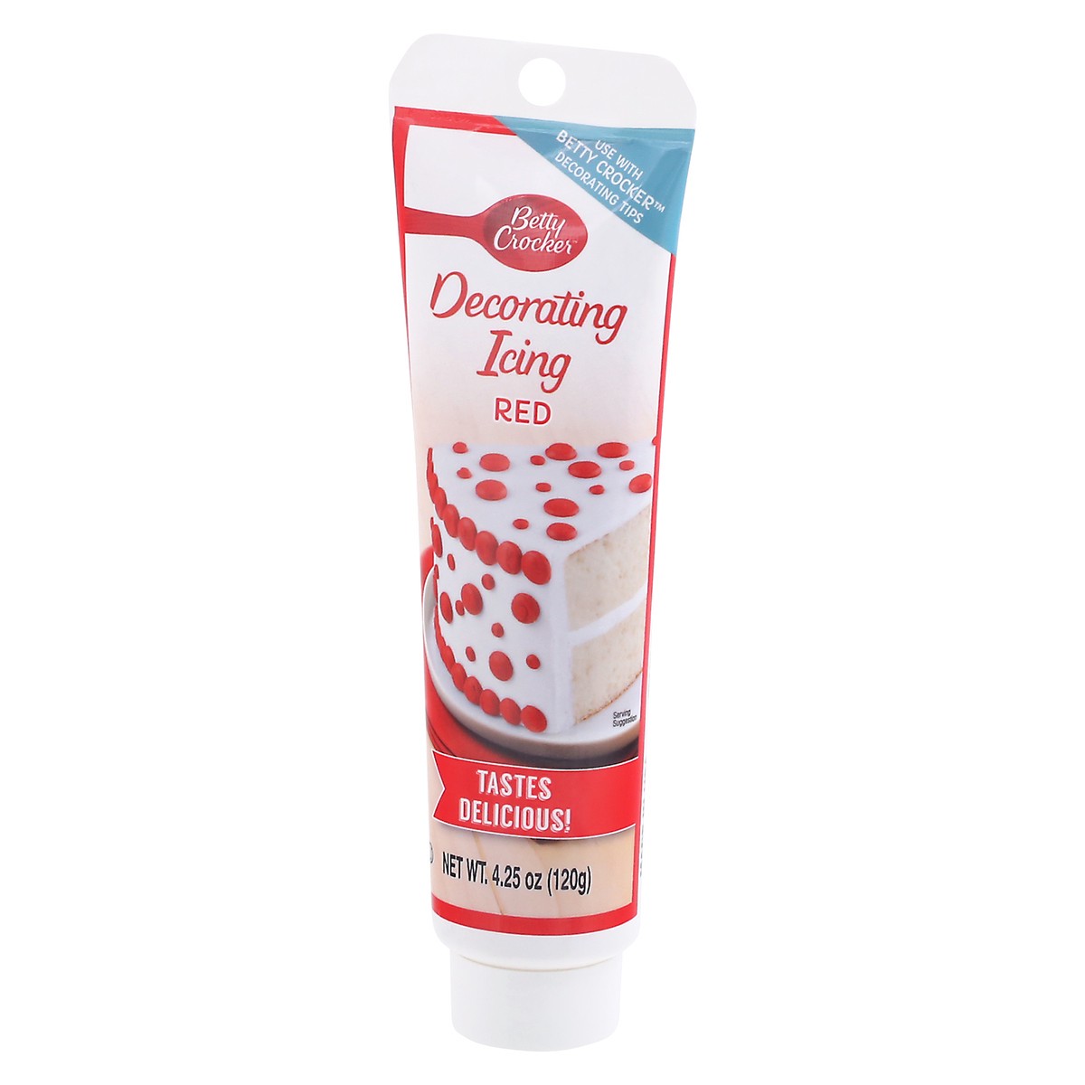 slide 7 of 12, Betty Crocker Red Decorating Icing 4.25 oz, 4.25 oz