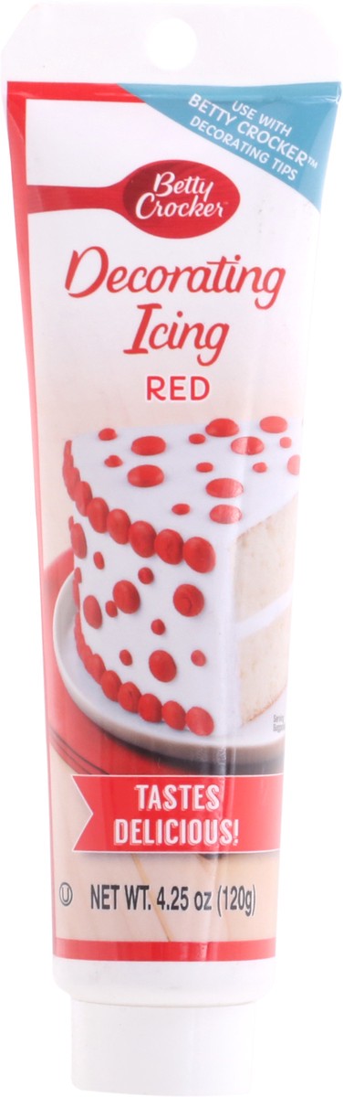 slide 1 of 12, Betty Crocker Red Decorating Icing 4.25 oz, 4.25 oz