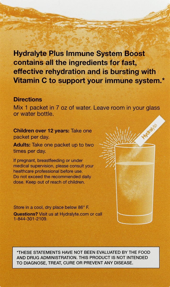 slide 7 of 13, Hydralyte Electrolyte Hydration Powder Sticks Citrus, 12 ct