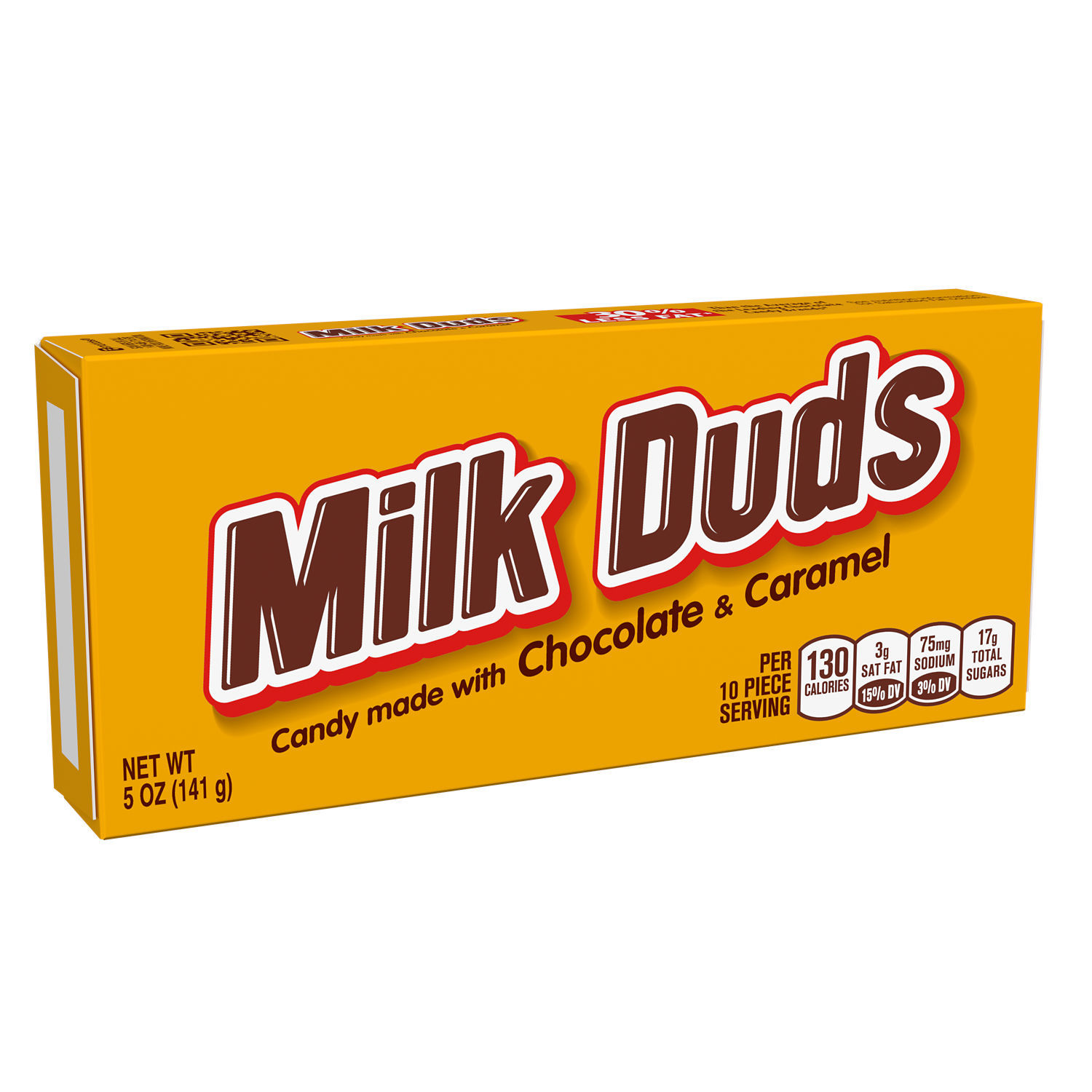 slide 6 of 8, Milk Duds Chocolate Candy, Milk Chocolate, Caramel, 5 oz