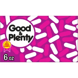GOOD & PLENTY Licorice Candy, Black Licorice Flavor