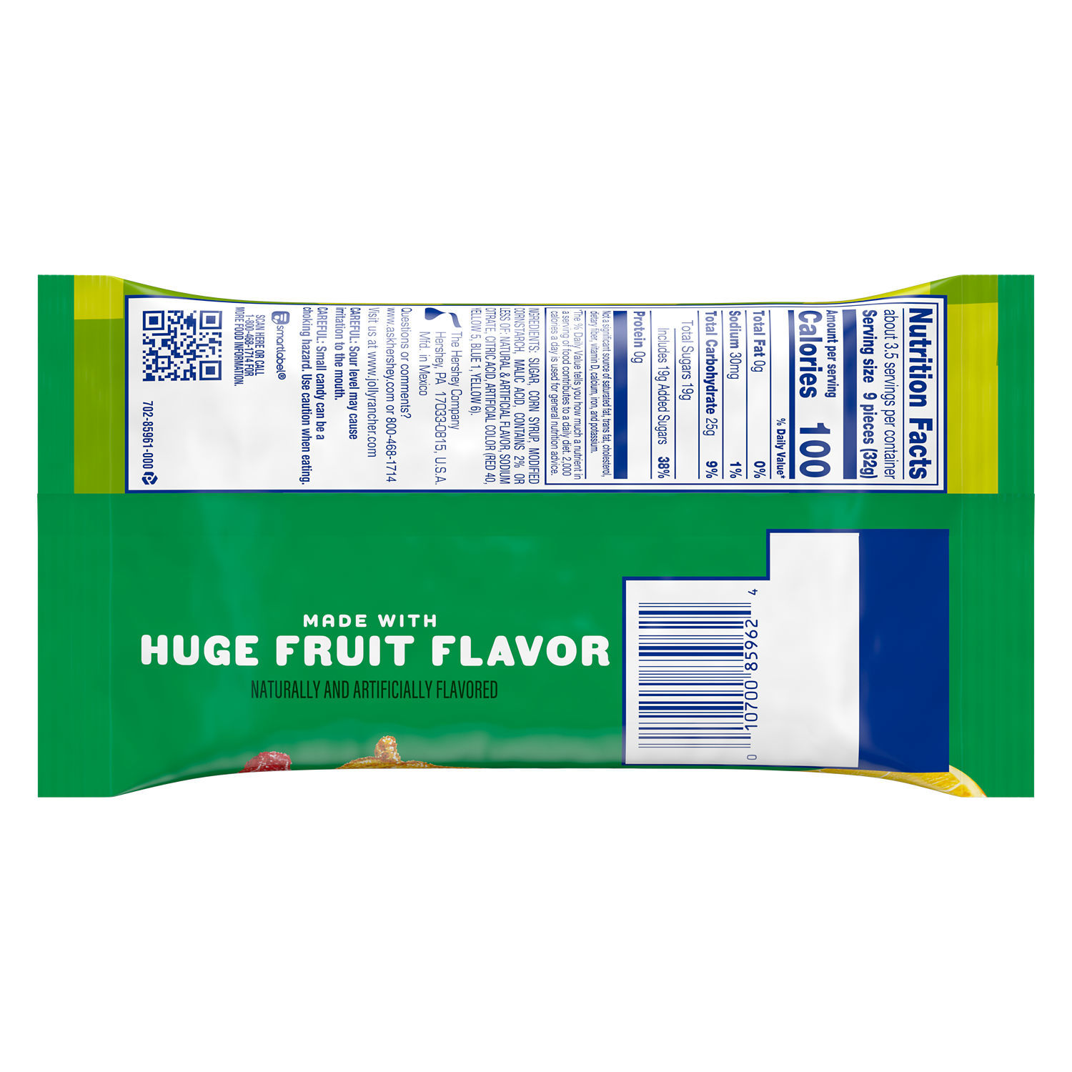 slide 4 of 6, Jolly Rancher Sour Gummies Original Candy King Size 3.87 oz, 3.87 oz