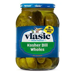 Vlasic Keto Friendly Kosher Dill Whole Pickles - 46 Fl Oz