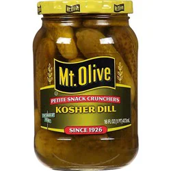 Mt. Olive Pickles Petite Snack Crunchers Kosher Dill - 16 Fl. Oz.