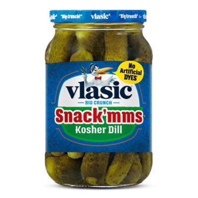 slide 1 of 1, Vlasic Snackmms Keto Friendly Kosher Dill Minis Pickles - 16 Fl Oz, 16 fl oz