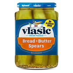 Vlasic Keto Friendly Bread And Butter Pickle Spears - 24 Fl Oz