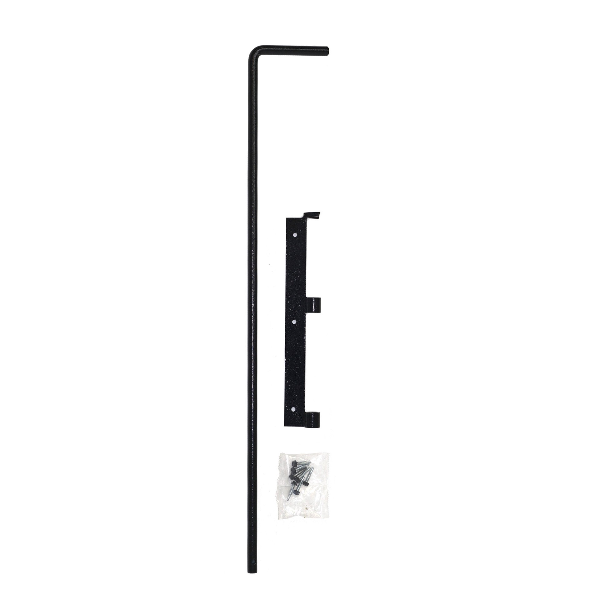 slide 1 of 6, Adjust-A-Gate Double-Drive 5/8-in Black Gate drop rod, 1 ct