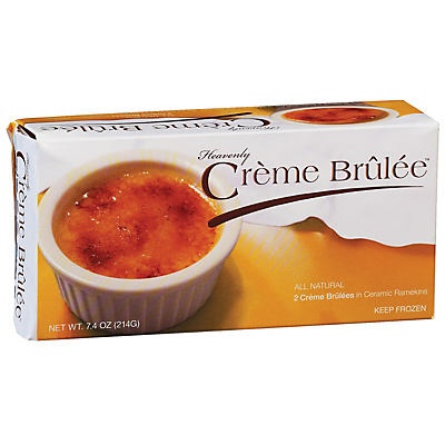slide 1 of 1, Heavenly Organics Souffle Creme Brulee, 2 ct; 5.8 oz