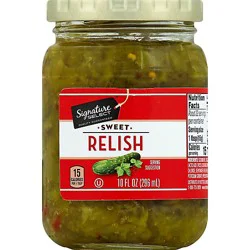 Signature Select Sweet Relish - 10 Fl. Oz.