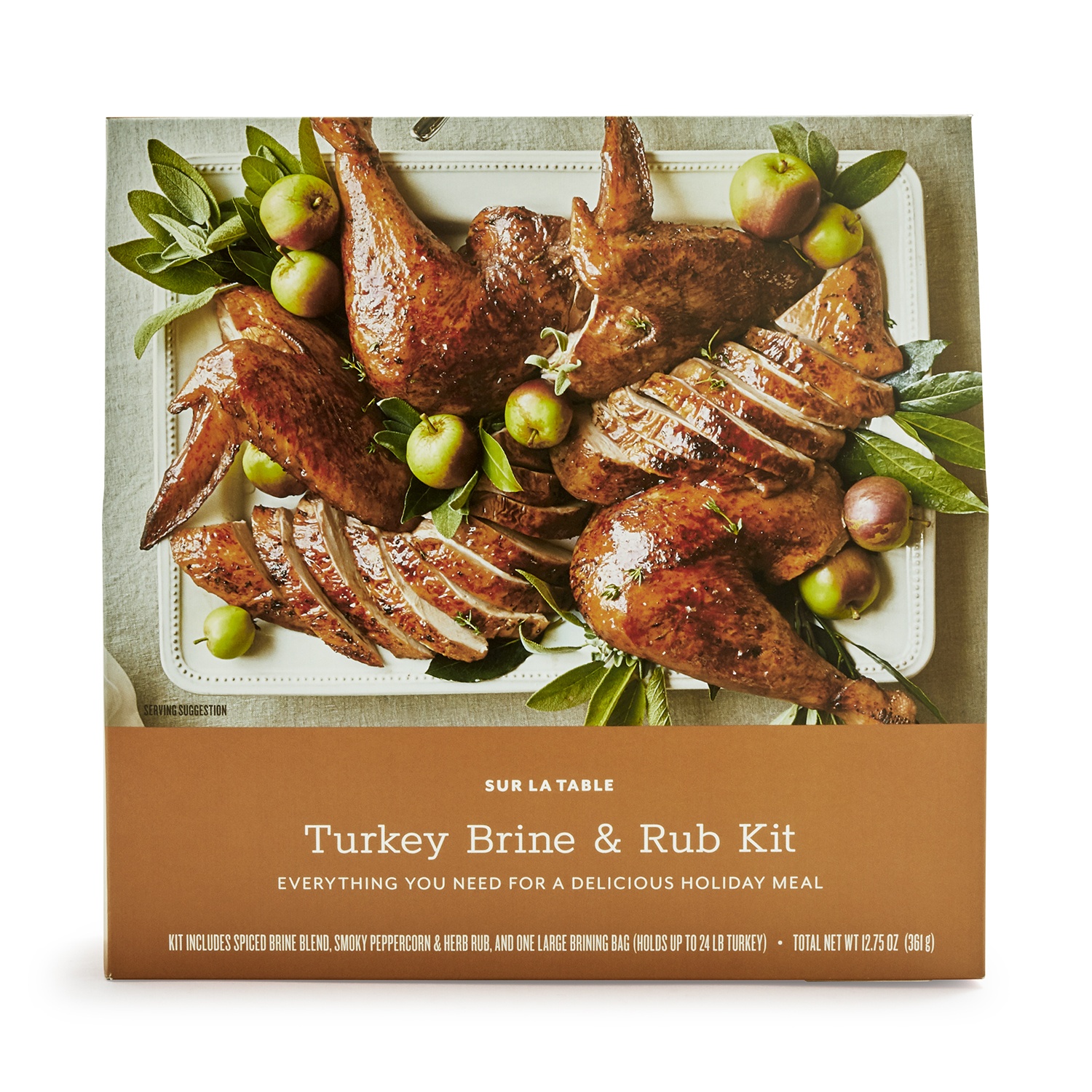slide 1 of 1, Sur La Table Turkey Brine & Rub Kit, 1 ct