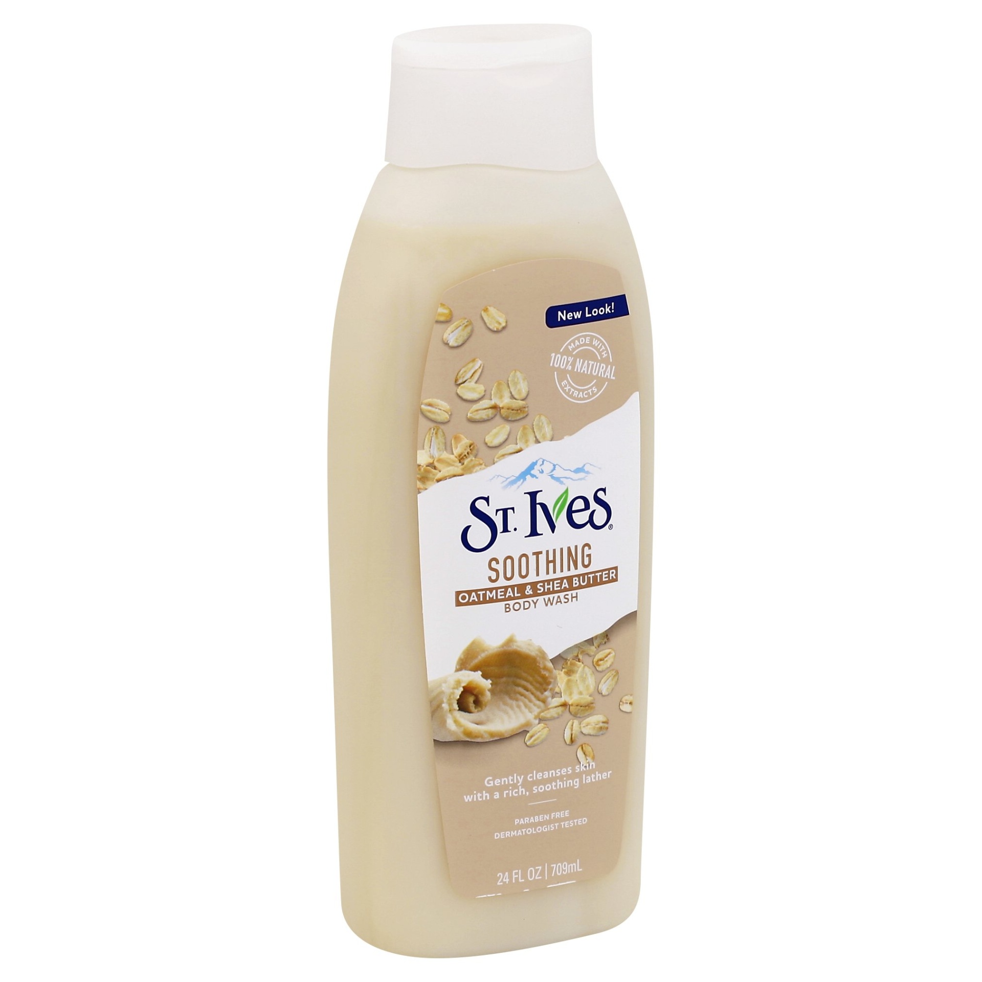 slide 1 of 2, St. Ives Oatmeal & Shea Butter Body Wash Nourish & Soothe, 24 oz