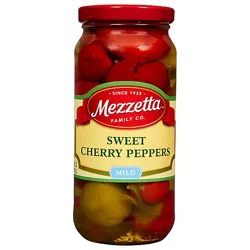 Mezzetta Peppers Cherry Sweet - 16 Oz