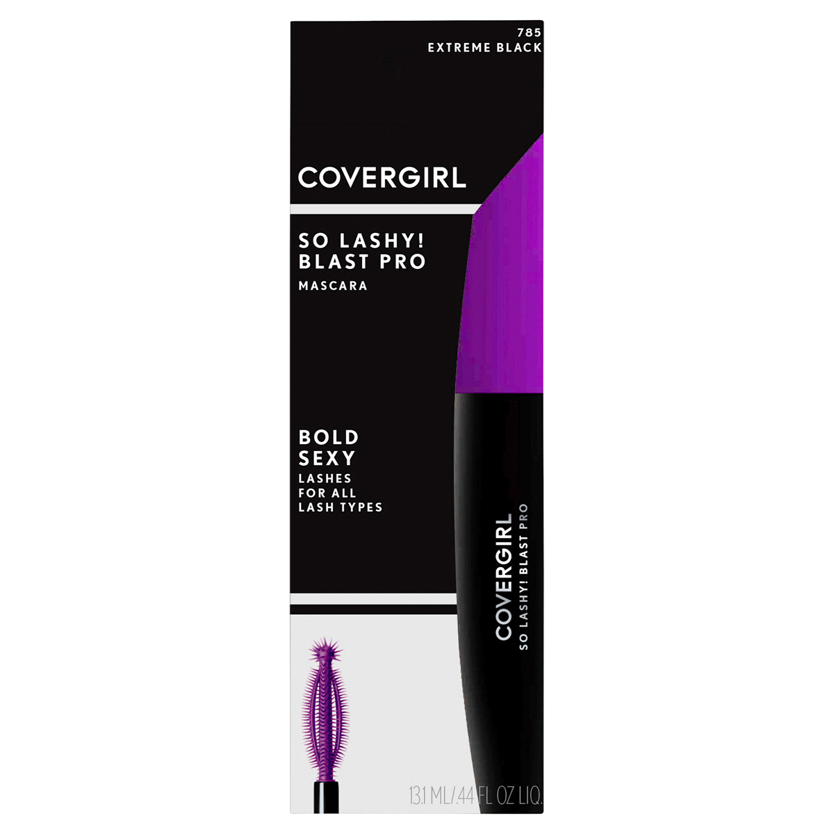 slide 3 of 10, Covergirl So Lashy Mascara - 785 Extreme Black, 44 fl oz