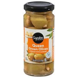 Signature Select Olives Stuffed Almond - 4.5 Oz