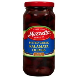 Mezzetta Olives Greek Pitted Kalamata - 9.5 Oz