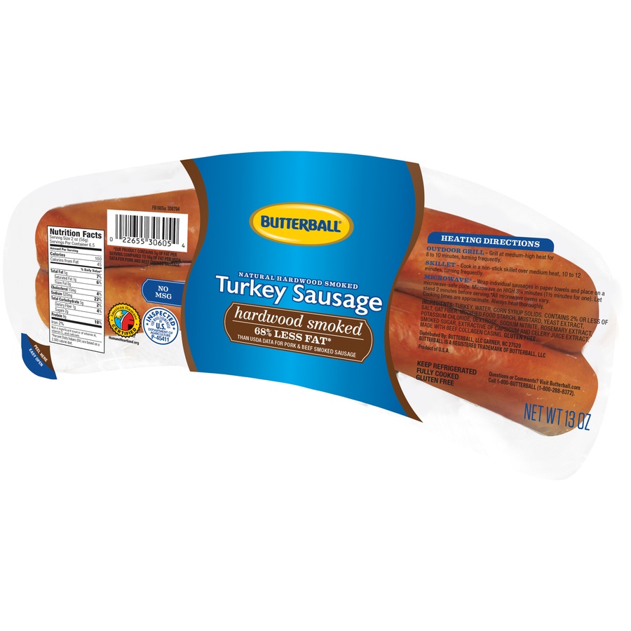 Butterball Everyday Smoked Turkey Sausage 13 oz Shipt