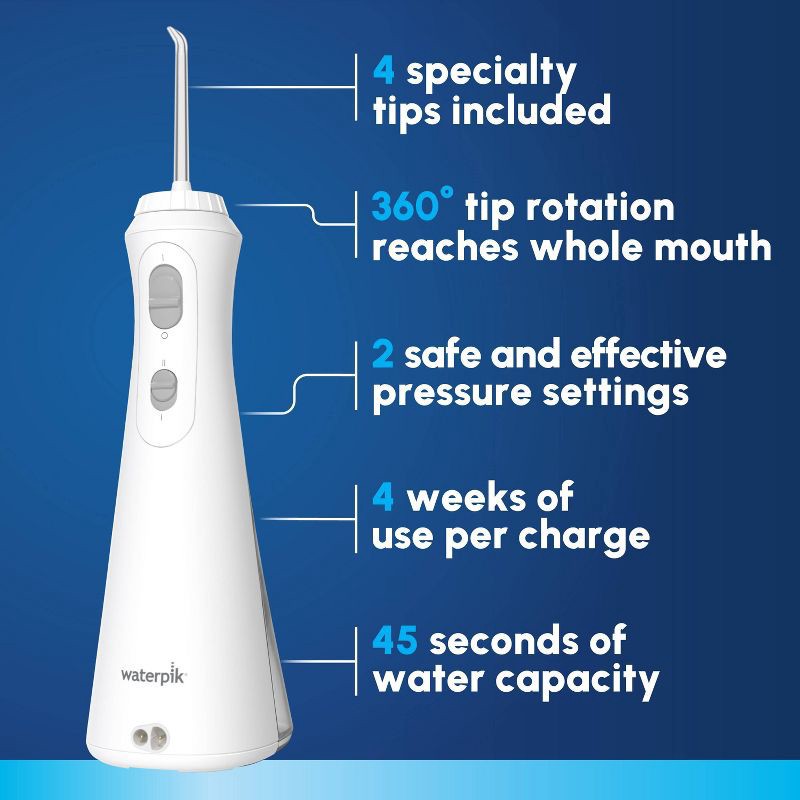 slide 4 of 12, Waterpik Cordlss Plus Water Flossr, 1 ct
