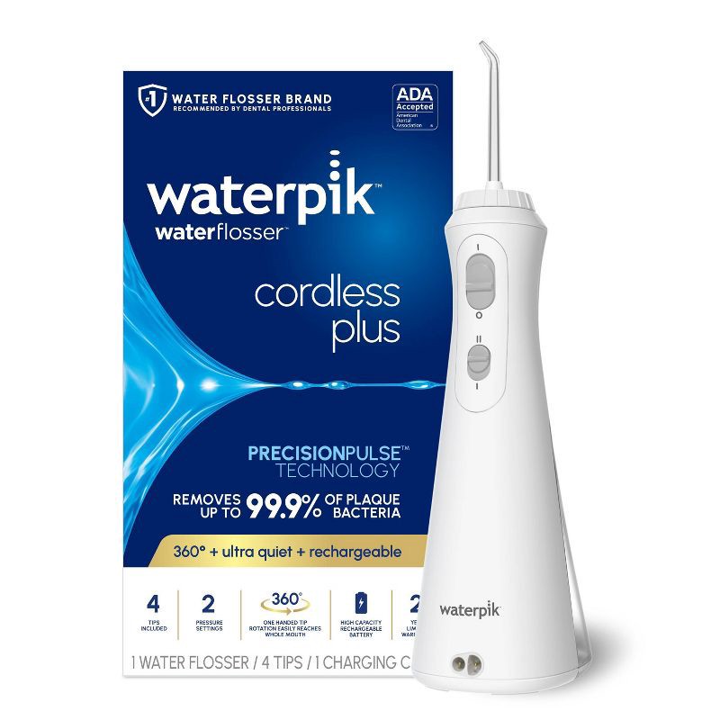 slide 1 of 12, Waterpik Cordlss Plus Water Flossr, 1 ct