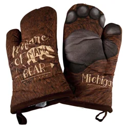 Oven Mitt Mama Bear Michigan