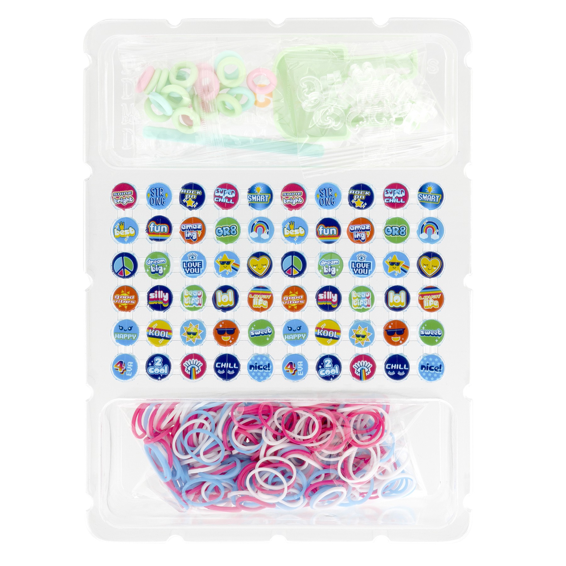 slide 2 of 2, Rainbow Loom Beadmoji Bracelet Kit - Good Vibes, 1 ct