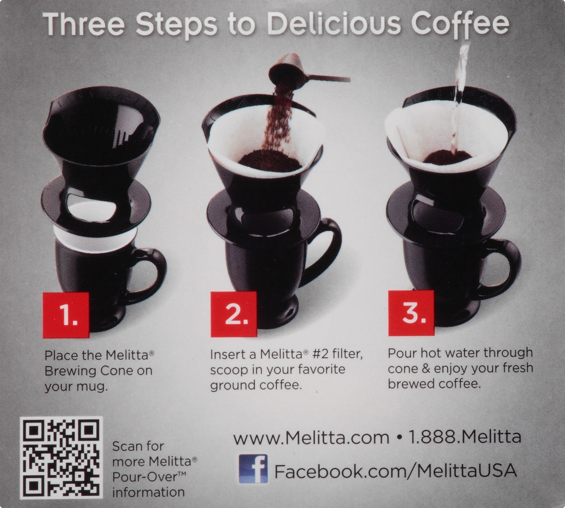 slide 5 of 6, Melitta Pour-Over Black Coffee Brewer 1 ea, 1 ea