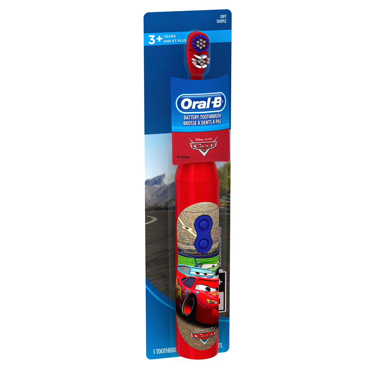 Oral-B Kid's Battery Toothbrush Featuring PIXAR Favorites, Soft ...