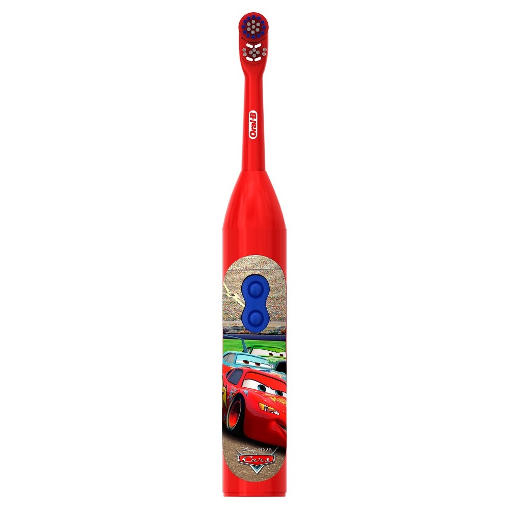 slide 6 of 6, Oral-B Kid's Battery Toothbrush featuring PIXAR favorites, Soft Bristles, for Kids 3+, 1 ct