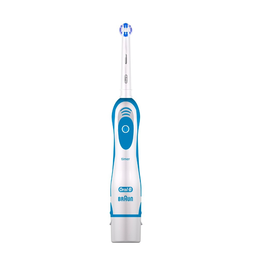 slide 3 of 9, Oral-B Pro 100 Precision Clean Battery Powered Toothbrush, 1 ct