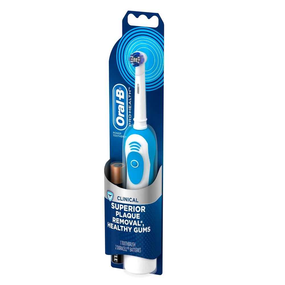 slide 5 of 9, Oral-B Pro 100 Precision Clean Battery Powered Toothbrush, 1 ct